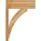 Ekena Millwork Thorton Block Rough Sawn Outlooker, Western Red Cedar, 8"W x 22"D x 30"H OUT08X22X30THR05RWR - alternate 3
